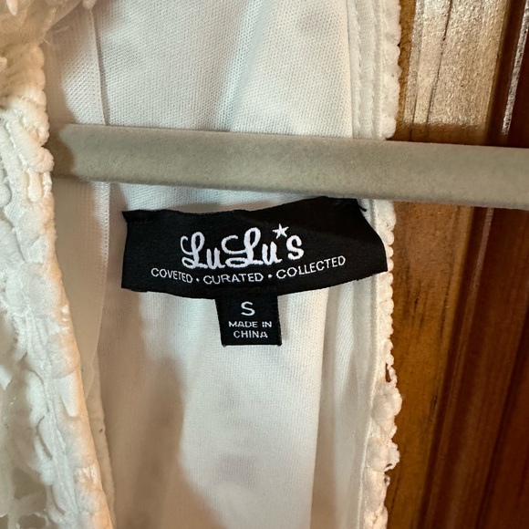 Lulu’s Love Poem Ivory Lace Mini Dress - Picture 7 of 10